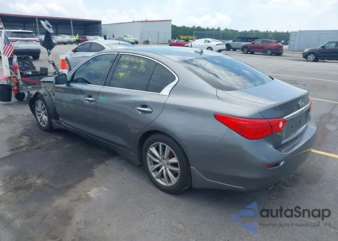 2016 Infiniti Q50 3.0T Premium from USA, damaged, VIN JN1EV7AP6GM303706